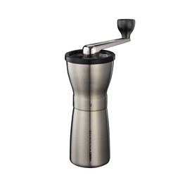 [MMSP-1-HSV] Hario Ceramic Coffee Mill Mini-Slim PRO Silver - Hand Grinder