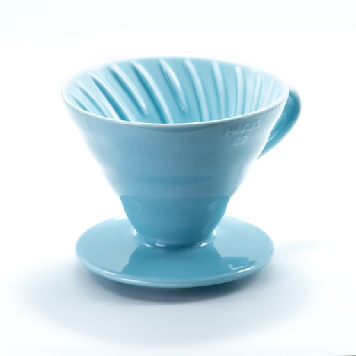 [VDC-02-BU-EX / 4977642727915] Hario V60-02 Blue Ceramic Dripper