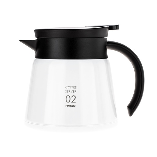 [VHS-60W] Hario Insulated Stainless Steel Server V60-02 White - 600ml