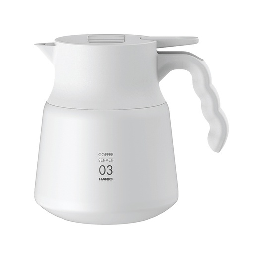 [VHSN-80-W] Hario Insulated Stainless Steel Server V60-03 PLUS White - 800ml