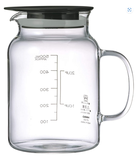 [VFP-500-B] Hario Japan - Vinegar's Cafe - Fruit Pot - Drinks, Pickles, Marinated (500ml)