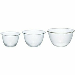 [MXP-3704] Hario Glass Mixing Bowl 3 pieces set Special Edition