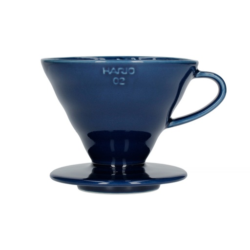 [VDC-02-IBU-EX 4977642727922] Hario V60 02 Indigo Blue Ceramic Dripper