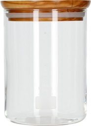[S-GCN-200-OV] Hario - Glass Canister - Olive Wood 800ml