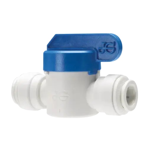 [PPSV041212W] John Guest Shut off valve 3/8" PF x 3/8" PF