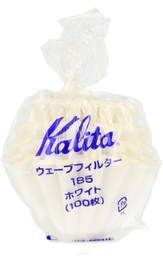 [KWF-185] Kalita Wave 185 White Filter Papers (100pcs)