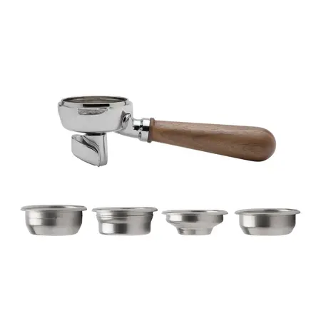 [PLA582W] Lelit - PLA582W 58mm 2-ways Portafilter with Wooden Handle