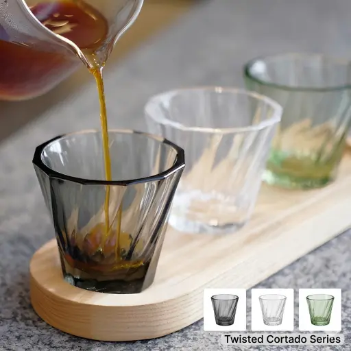 Loveramics - Twisted Cortado Glass 120 ml