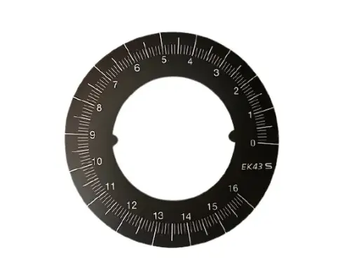 Mahlkönig EK43s - grind size scale