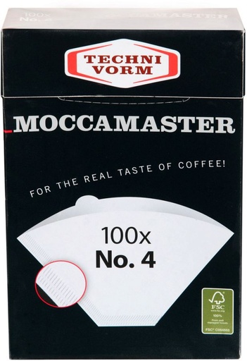 Moccamaster paper filters #4 (1x4)