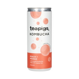 Teapigs Peach and Mango Kombucha 250ml