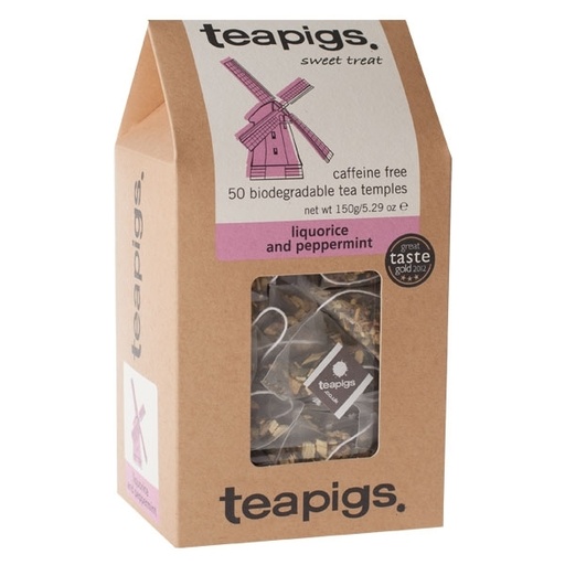 [4022] teapigs Liquorice & Peppermint - 50 Tea Bags