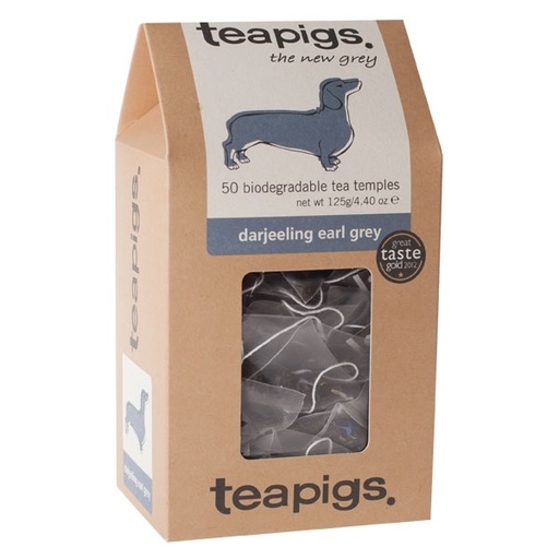 [4002] teapigs Darjeeling Earl Grey - 50 Tea Bags