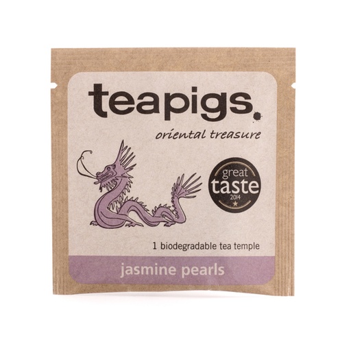 [21] teapigs Jasmine Pearls - Tea Bag in envelope (50pcs)