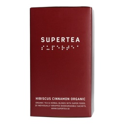Teministeriet - Supertea Hibiscus Cinnamon Organic - 20 Tea Bags