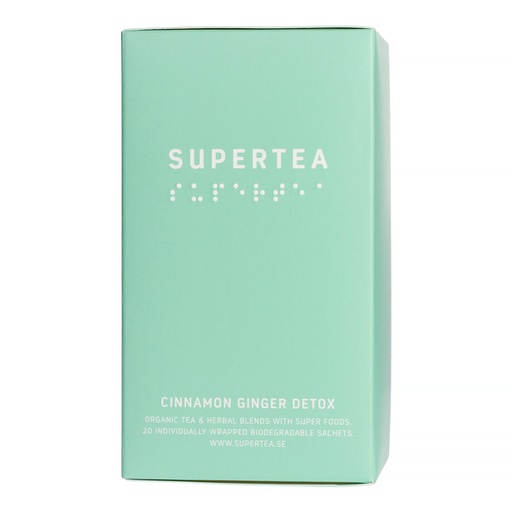 Teministeriet - Supertea Cinnamon Ginger Detox - 20 Tea Bags