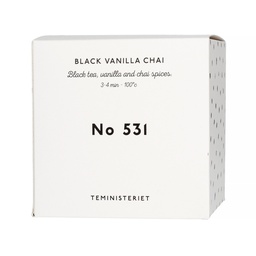 [531] Teministeriet - 531 Black Vanilla Chai - Loose Tea 100g - Refill
