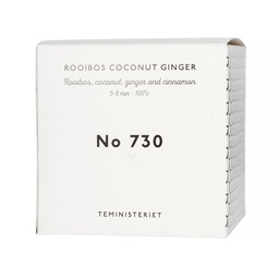 [730] Teministeriet - 730 Rooibos Coconut Ginger - Loose Tea 100g- Refill