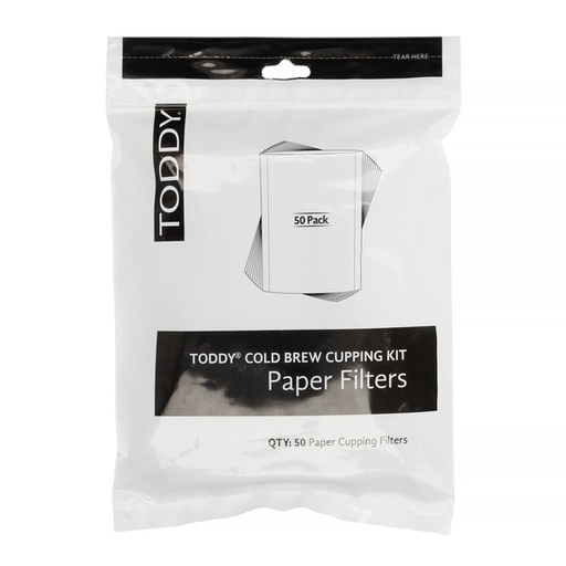 [TCKPF50] Toddy - Cold Brew Cupping Kit Paper Filters - Pack of 50