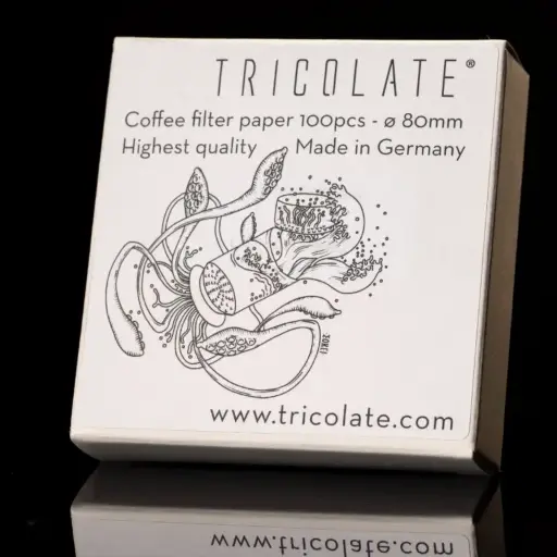 [6564] Tricolate Filters 100pcs ⌀80mm