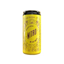[0300000007] Hard Beans - Nitro Cold Brew Coffee Flat White Sweet 200 ml