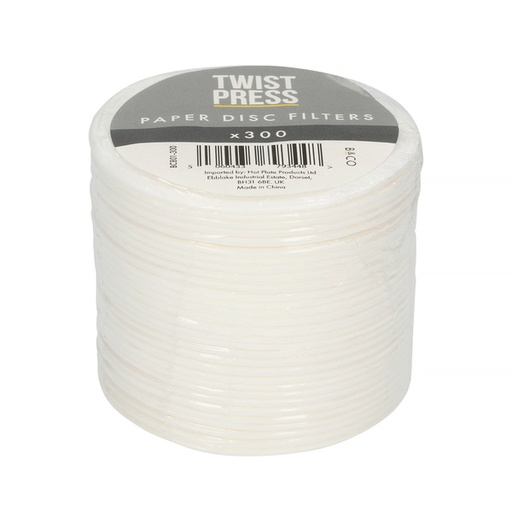 Barista & Co - Twist Press Disc Paper Filters - Pack of 300