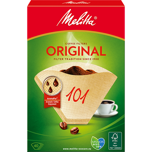 Melitta Original 101 (9 boxes of 40 filters - 360 filters total)