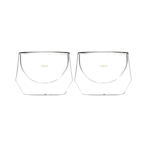 [KVQ1030-300] Kruve - Imagine Milk Glass 300ml - Set of two