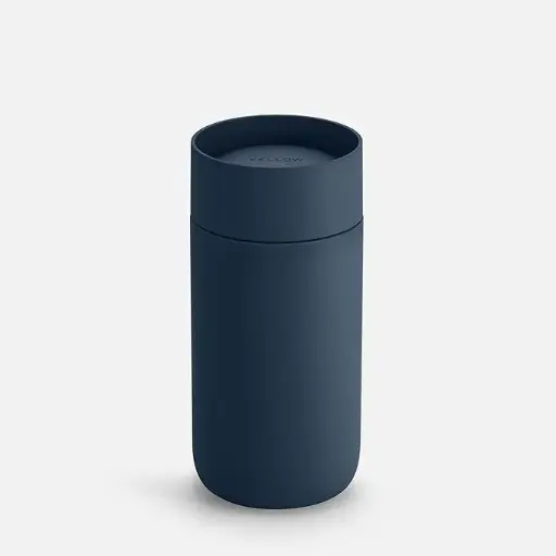 [1214SBL12-T] Fellow - Carter Move Mug 360 Sip Lid - Stone Blue - Insulated Mug 355ml
