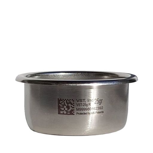 VST 25g Ridgeless Filter Basket Ridgeless