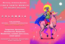 Colombia Finca Santa Monica - Natural - Pink Bourbon - Carbonic Maceration