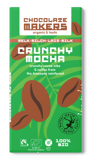 [10] Chocolatemakers - Crunchy Mocha - Melk + Cacaonibs & Koffie