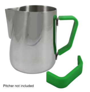 [GGRIP12] Rhino Coffee Gear - Silicone 350ml Milk Pitcher Handle Grip - Green