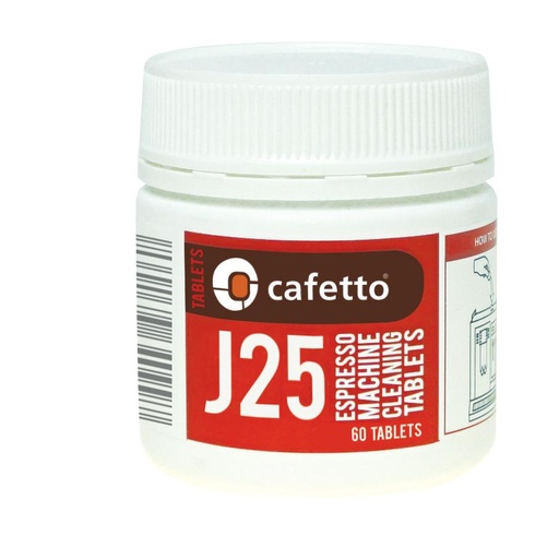 [E11053] Cafetto J25 Cleaning Tablets for Jura & Krups espresso machines