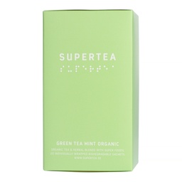 [77360006] Teministeriet - Supertea Green Tea Mint Organic - 20 Tea Bags