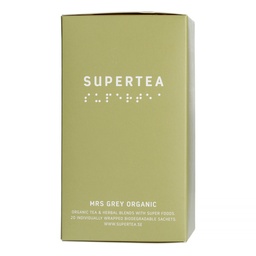 [77360010] Teministeriet - Supertea Mrs Grey Organic - 20 Tea Bags