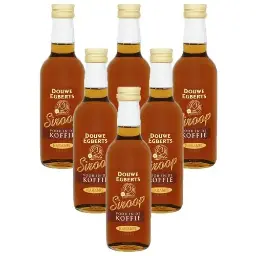 Douwe Egberts Karamel Koffiesiroop - 250 ml (box of 6 bottles)