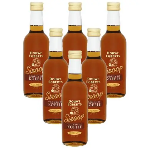 Douwe Egberts Karamel Koffiesiroop - 250 ml (box of 6 bottles)