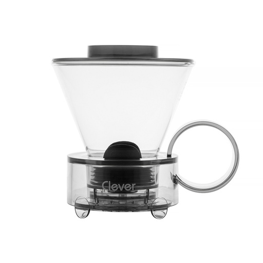 [C-90200] Clever Dripper - Glass 500ml Transluscent Gray