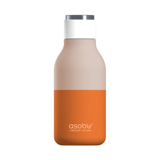 [SBV24 - Pastel Orange] Asobu - Urban Water Bottle Pastel Orange - 460ml Travel Bottle