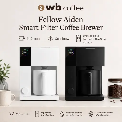 Fellow - Aiden - Filter Coffee Machine (4 colors)