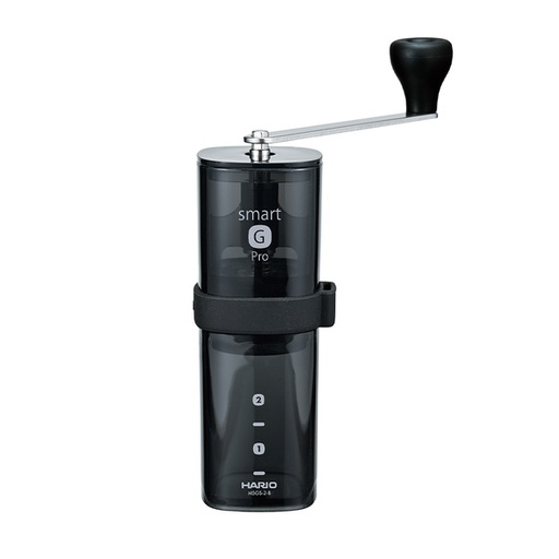 [MSGS-2-B] Hario - Smart G PRO Coffee Mill - Steel Burrs Hand Grinder