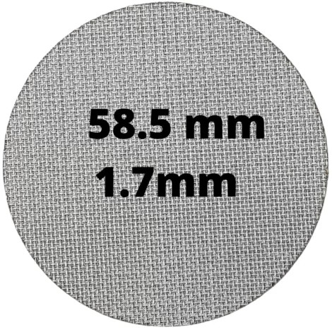Puck screen 58.5mm - 150um