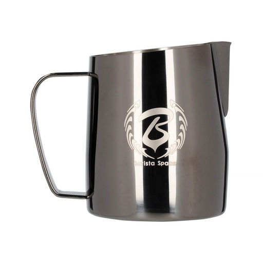 [BS-450SB] Barista Space - 450ml Milk Jug Pitcher 2.0 Titanium Sandy Black 