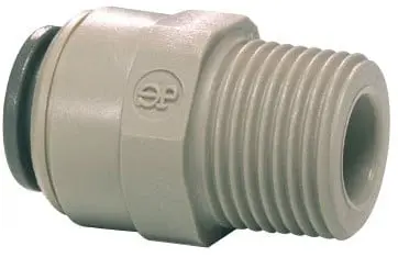 [PI011224S] John Guest Reducing Adapter 1/2" Male x 3/8" Push Fit