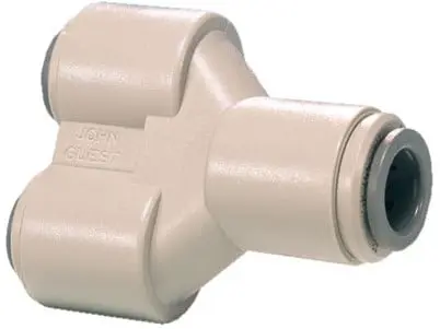 [PI2312S] John Guest Y connector 3/8" PF x 3/8" PF x 3/8" PF