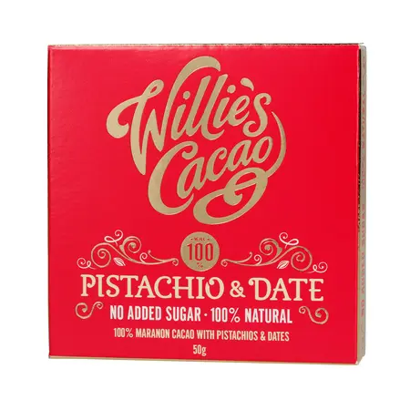 Willie's Cacao - Pistachio and Date