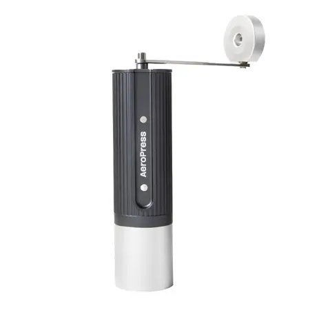 Aeropress - Manual grinder grey