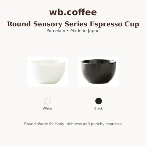 ORIGAMI - Sensory Series Espresso Cup - Round