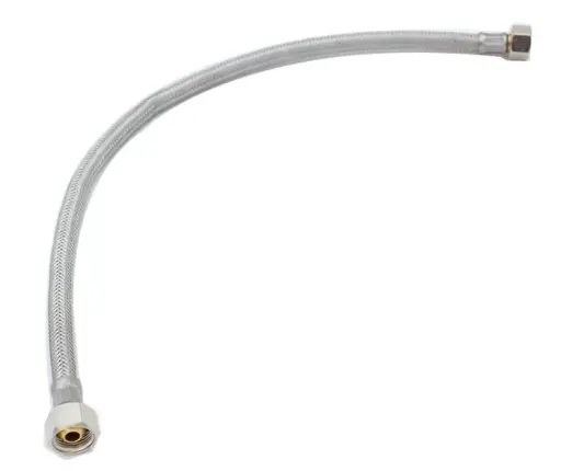 Flexible Stainless Steel Hose 50cm – 3/8" male x 3/8" male Conical Connection 